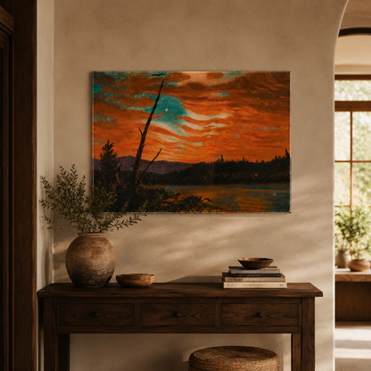 Our Banner in the Sky | Frederic Edwin Church, 1861 | Acrylic Panel