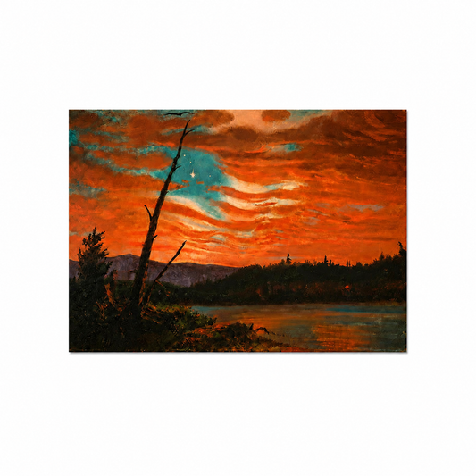 Our Banner in the Sky | Frederic Edwin Church, 1861 | Art Print